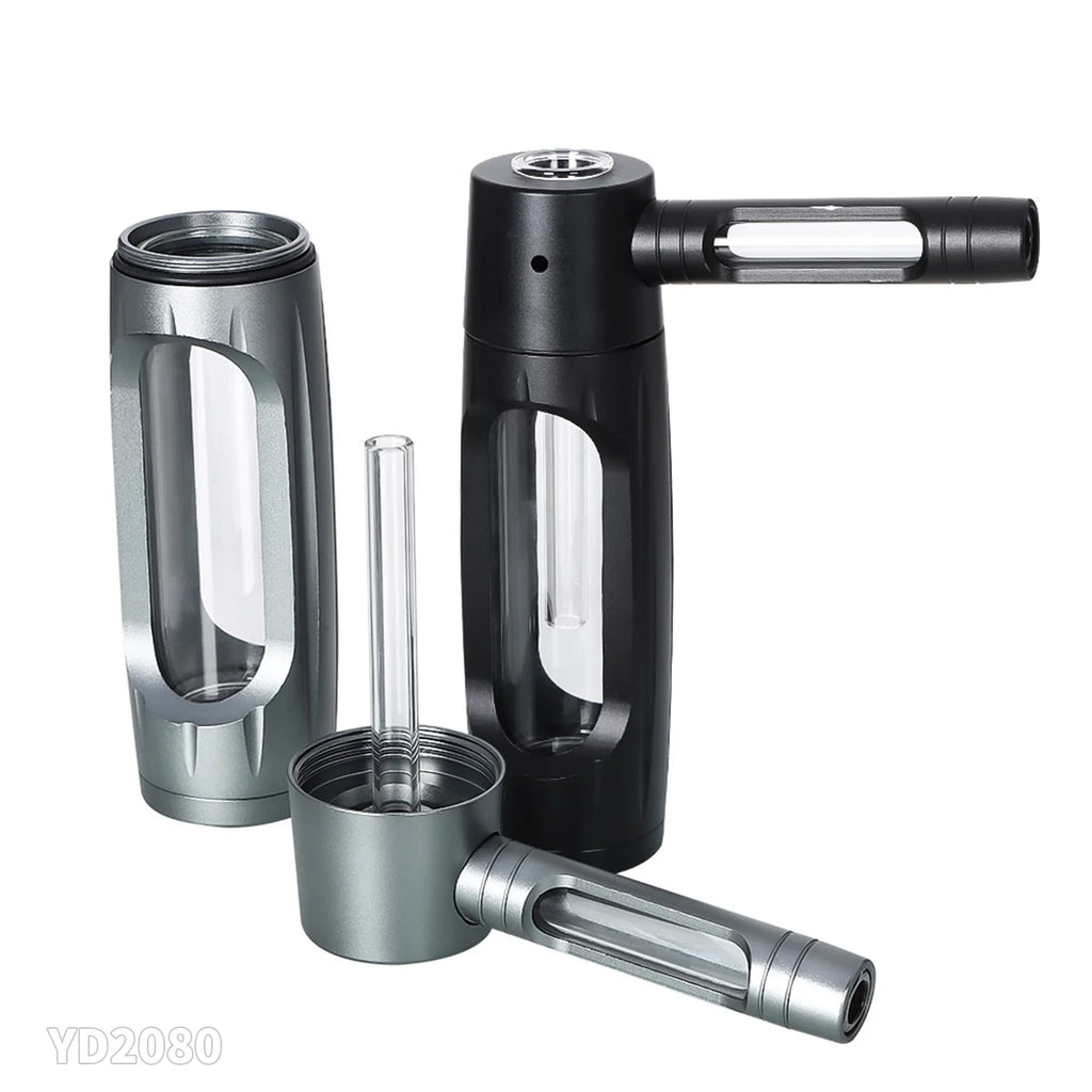 New Metal Smoking Pipe Portable  Aluminium Alloy Water Pipes Hookah Shisha Pipa for Smoke Accessories