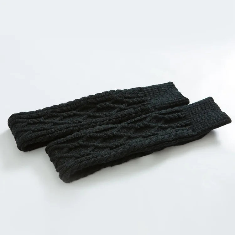 Winter Women Knee Socks Ladies Thigh High Stockings Girls Warm Sexy House Floor Long Stocking Knitting Wool Over Knee Stocking