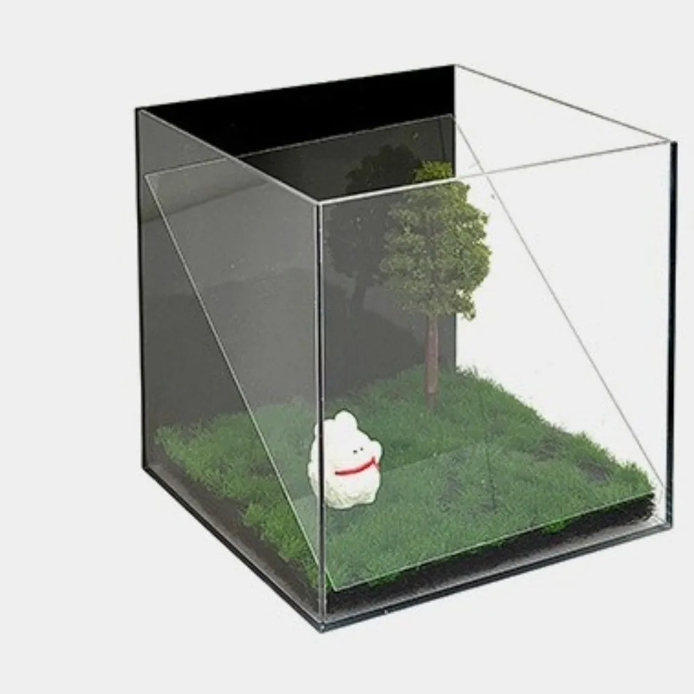 Acrylic Pet Holographic Projection Digital House Pet Souvenirs Pet Projection Souvenir Tool Cat Projection Box 3D Dog Video Box