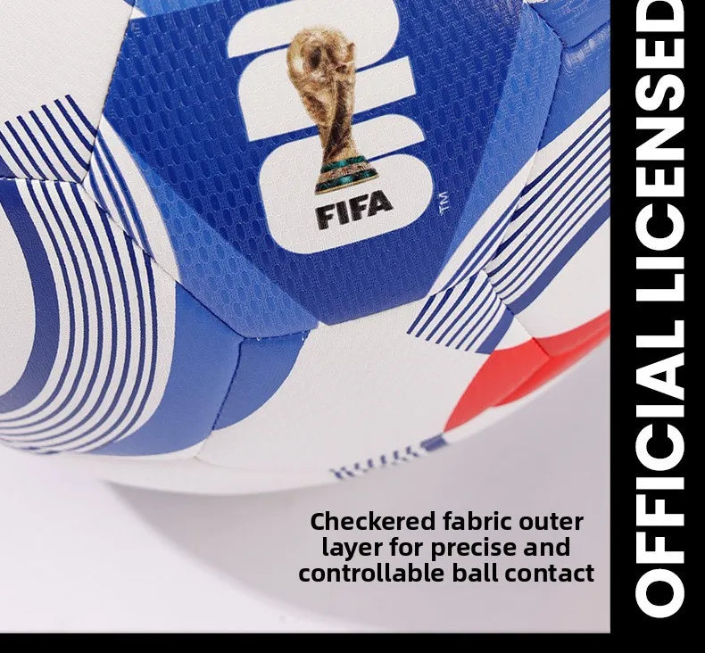 FIFA 2026 World Cup USA Canada Mexico Size 5 Soccer Ball Official Match Training for Adults Youth Students Wear-Resistant PU