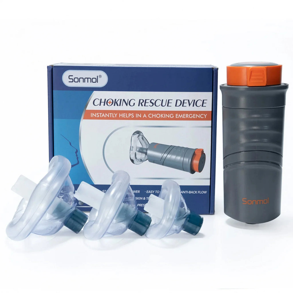 Anti Choking Rescue Device Auto Heimlich Method First Aid Home Breath Rescue Airway Assist Anti Asphyxia Device for Adults Kids