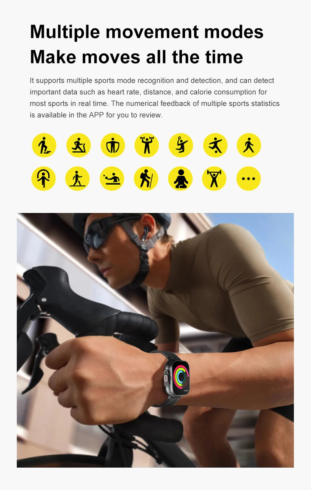2026 New Smartwatch TWS Earphone 2.01' Bluetooth Call Heart Rate Monitor Sport Fitness Tracker 2 in 1 Smart Watch Headset