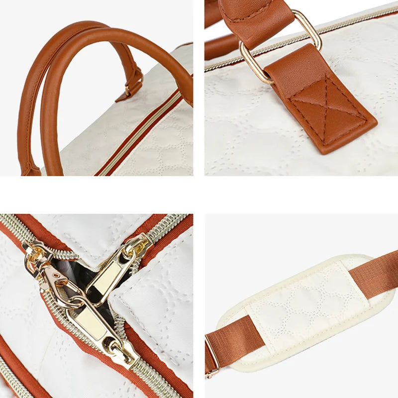 Multi-Function Convertible Polyester Suit Bag for Men Women Durable Carry-on Duffel Hanging Feature Zipper Closure for Travel