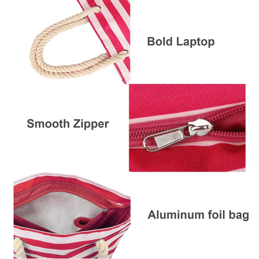 Wine Tote with Drink Dispenser Insulated Cooler Bag with Leakproof & Insulated Compartment Insulated Tote Shoulder Bag for Beach