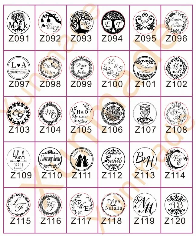 Customize Embossing Stamp Wedding Monogram Embosser Stamp,Personalized 2 initials Embosser Stamp,Wedding gift,hand held embosser