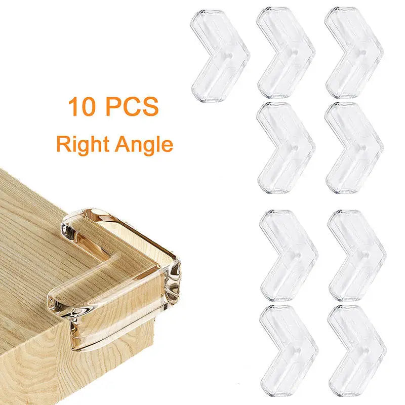 10/20Pcs Baby Safety Table Corner Protector Furniture Edge Protection Cover Transparent Children Anti Collision Edge Guards