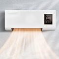 2 in 1  Portable Air Conditioning Cool Warm Dual Use Wall Mounted Heater 1800W Wall Mounted with Remote Control for Bedroom