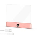 LED Book Light Rechargeable Reading Lights for Books in Bed Eye Caring 3 Color Stepless Dimming Flat Book Light for Book Lovers