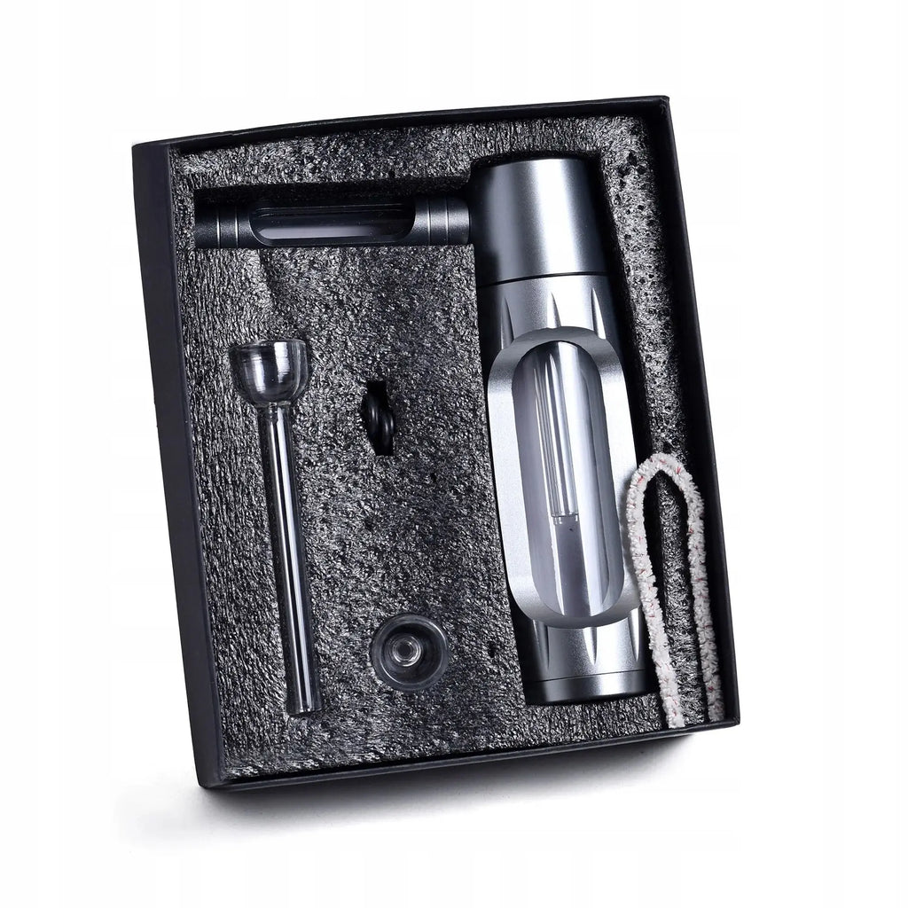 New Metal Smoking Pipe Portable  Aluminium Alloy Water Pipes Hookah Shisha Pipa for Smoke Accessories