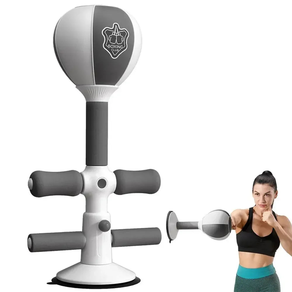 Boxing Bag With Stand Adjustable Sit-up Boxing Ball Boxing Sit-up Push-ups Stretch Sport Training Tools For Women Men Beginners