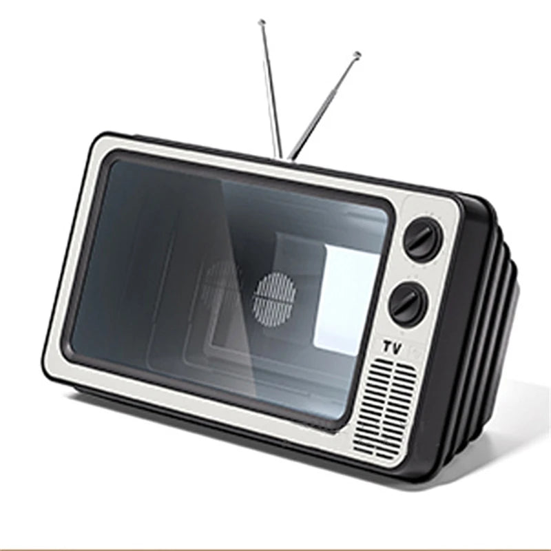 Phone Screen Magnifier Enlarged Expand Stand Phone Holder HD Video Amplifier Eyes Protection Retro TV Box For Iphone Xiaomi