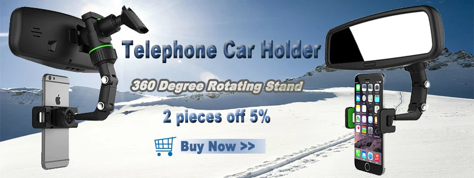 2022 New Car Rearview Mirror Mount Phone Holder For iPhone 12 GPS Seat Smartphone Car Phone Holder Stand Adjustable Support