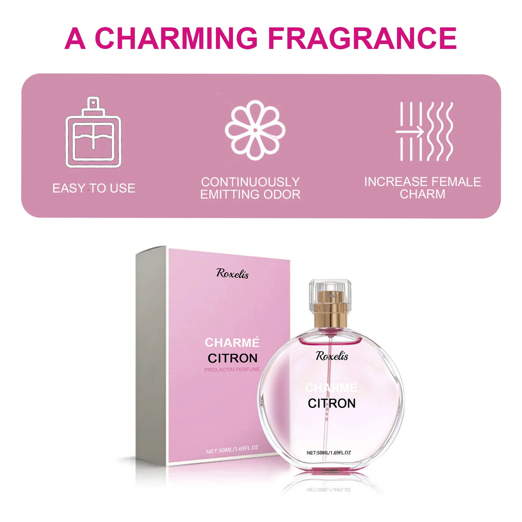 Women's Perfume - Elegant Charming Floral Scent Long Lasting Fresh Mild Non-Irritating, Subtle Fragrance for Dating & Daily Wear