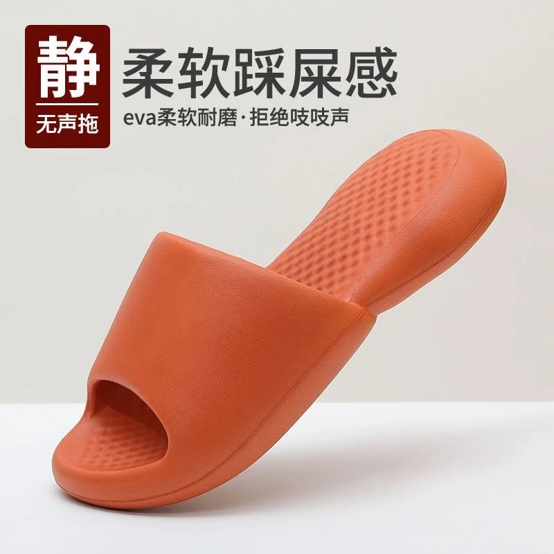 Slippers for women eva, summer home, bathroom, anti slip thick sole, external wearing of sandals