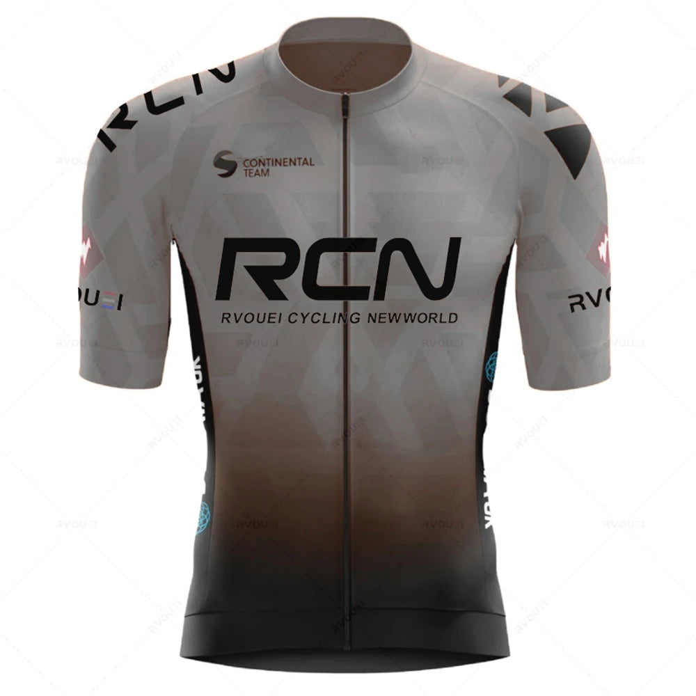 2026 Rvouei Team Cycling Jersey Set Summer Breathable Road Bicycle Suit Riding Uniform Bike MTB Clothing New Sports Cycling Kits