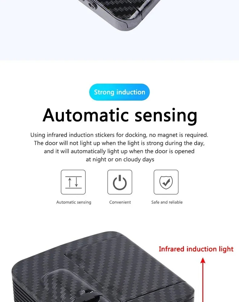 2Pcs Car Angel Wings Wireless Car Door Welcome Courtesy Shadow Projector Lamp LED HD Logo Light Cars Accessories