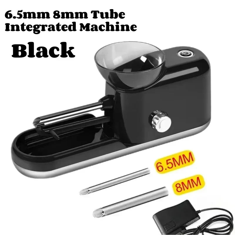 6.5 8mm Cigarette Rolling Machine Fully Automatic Tobacco Roller Smoking Accessories EU US Plug DIY Injector Maker Smoking Tool