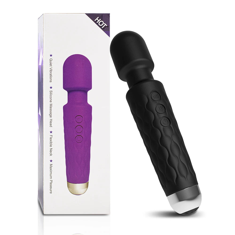 Powerful AV Vibrator for Women Dildo Magic Wand G spot Clitoris Stimulator Masturbator Massager Erotica Sex Toys for Adults