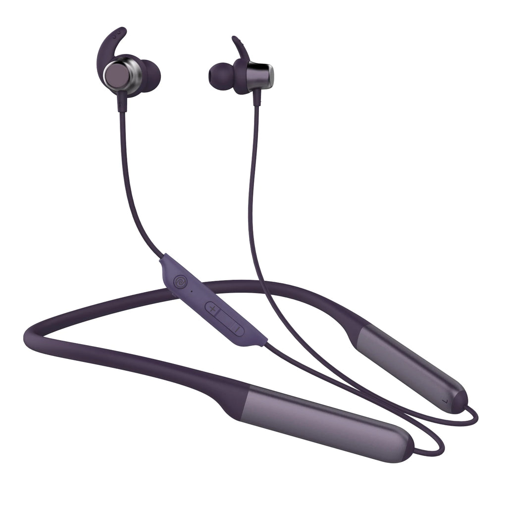 Nurati N1 5.2 Sport BT 100 Hours, Bluetooth Wireless Headset with Noise-Cancelling Microphone and IPX6, In-Ear W