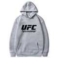 UFC unisex hooded sweatshirt autumn winter polar print casual sports hooded sweatshirt
