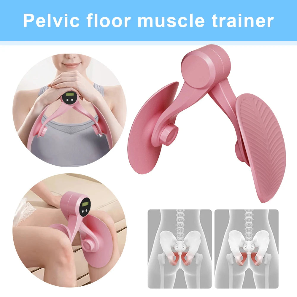 Digital Counter Hip Trainer Leg Trainers Pelvic Floor Muscle Trainer Thigh Master Adjustable Leg Exercises Leg & Butt Training