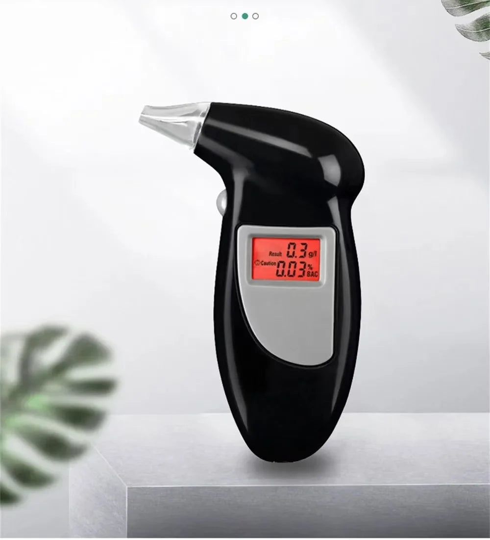 Birds Beak Vehicle Breathalyzer Blowing Digital Display Portable Drink-driving Breathalyzer Detector For Vehicle