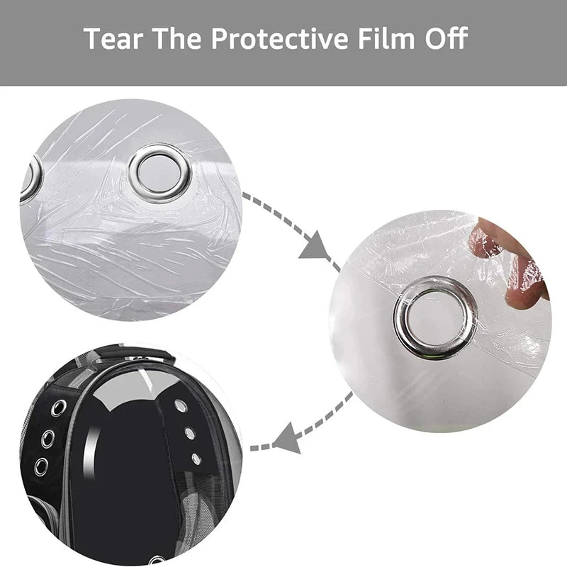Clear out pet package - pet panoramic space capsule - cat outdoor portable transparent cat outdoor box - backpack