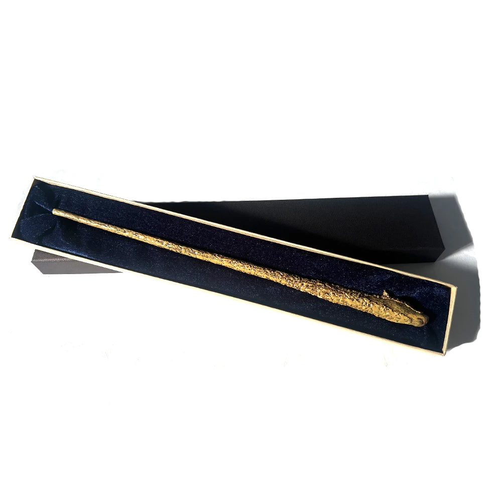 New metal core magical wand cosplay for kids with box