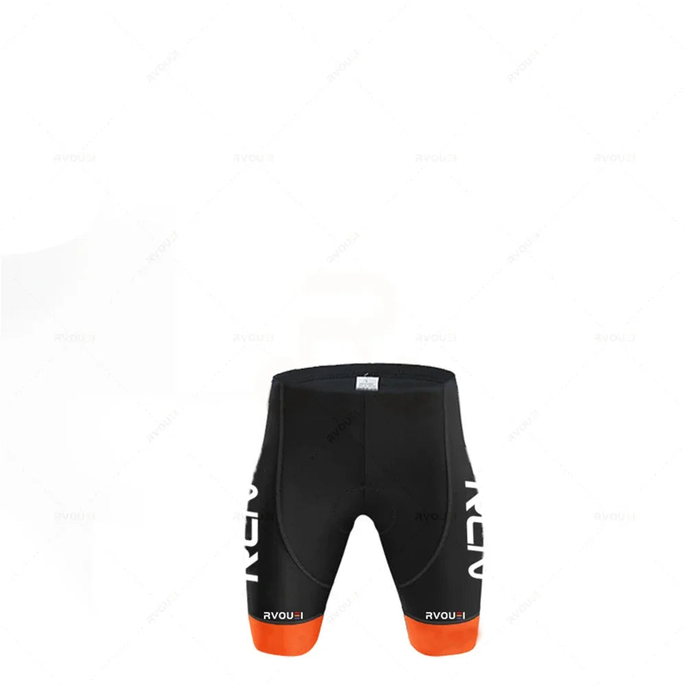 2026 Rvouei Team Cycling Jersey Set Summer Breathable Road Bicycle Suit Riding Uniform Bike MTB Clothing New Sports Cycling Kits