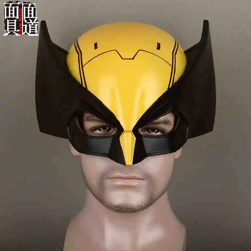 3d Cosplay Wolverine Mask Movie Prop Halloween Costume High Quality Printing Headgear Carnival Costume Party Supplies Helmet