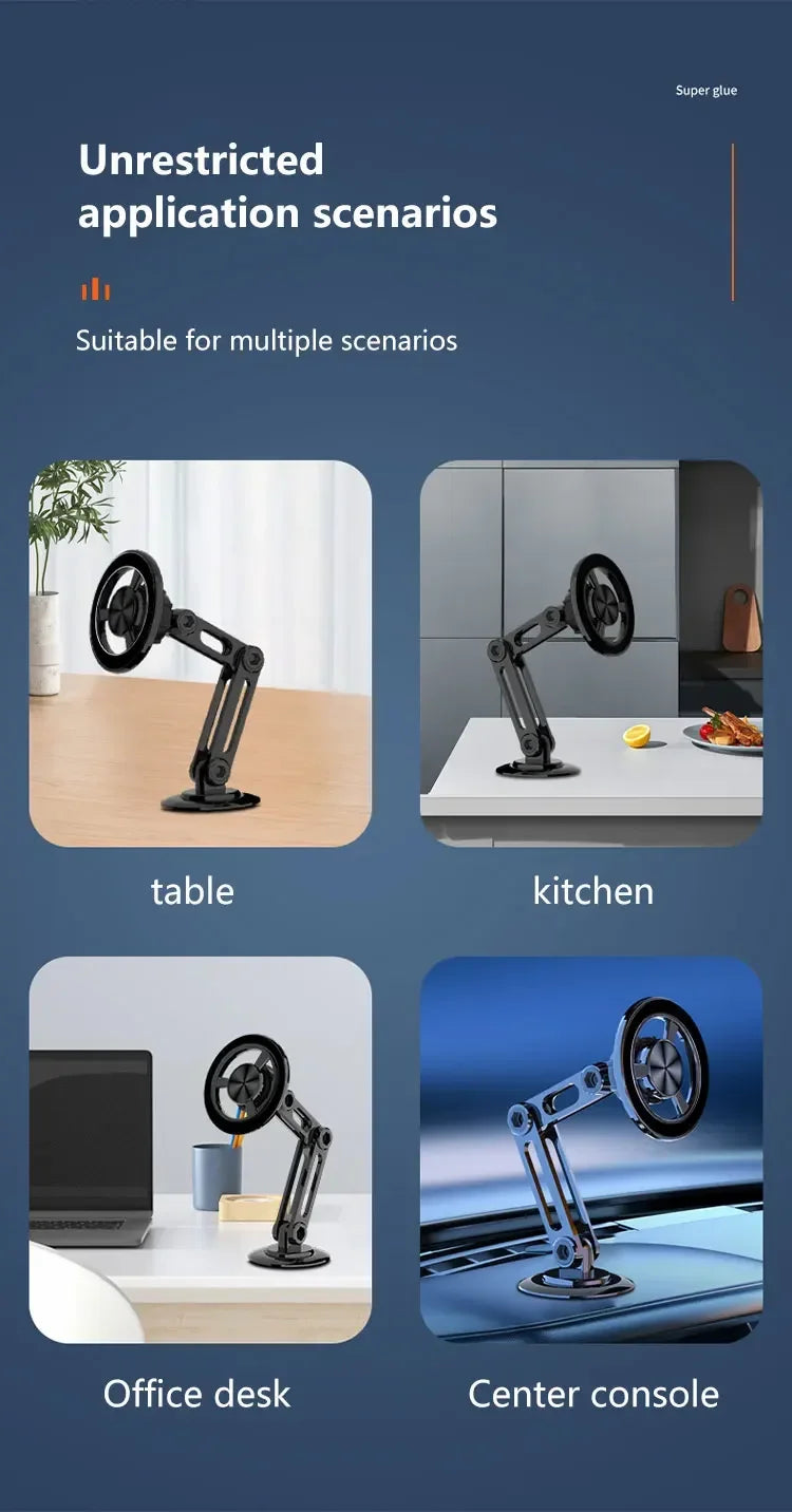Magnetic Car Phone Holder Stand Magnet Car Mount Smartphone GPS Mobile Cell Support in Car Bracket for iPhone 15 Samsung Xiaomi