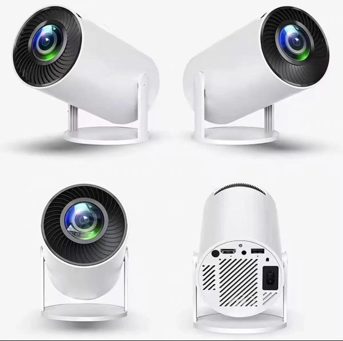 Hy300 Pro And FY300 new Projector 4K  Wifi 1080P 1280*720P HD Home Cinema Outdoor Portable Video Movies Led Mini Projetor