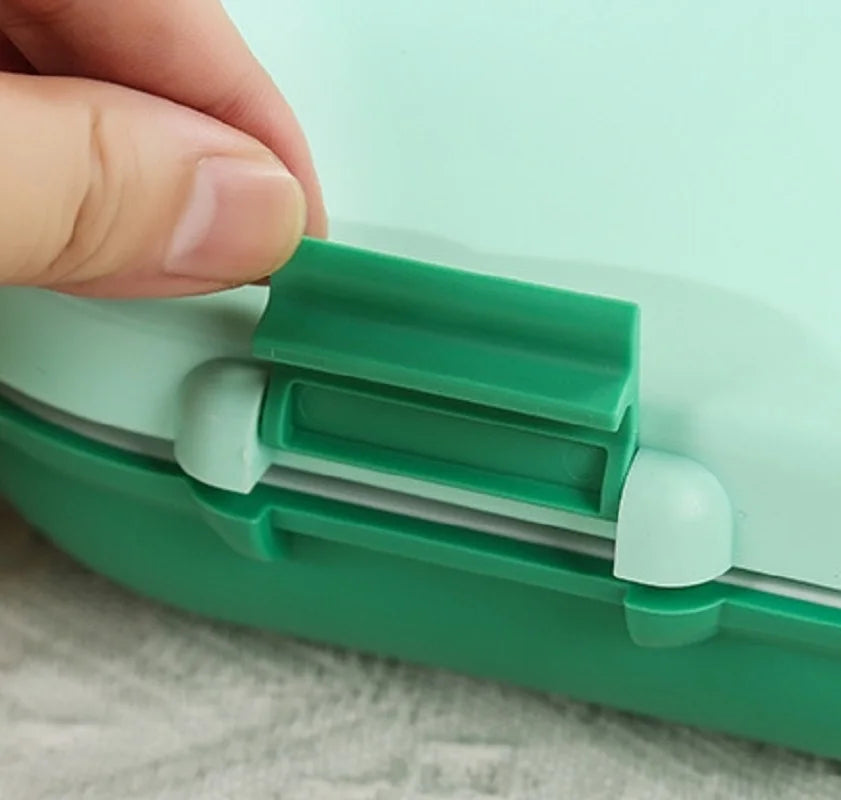 Rotating Lunch Box, Portable Children's Snack Rotating Fruit Plate When Going Out