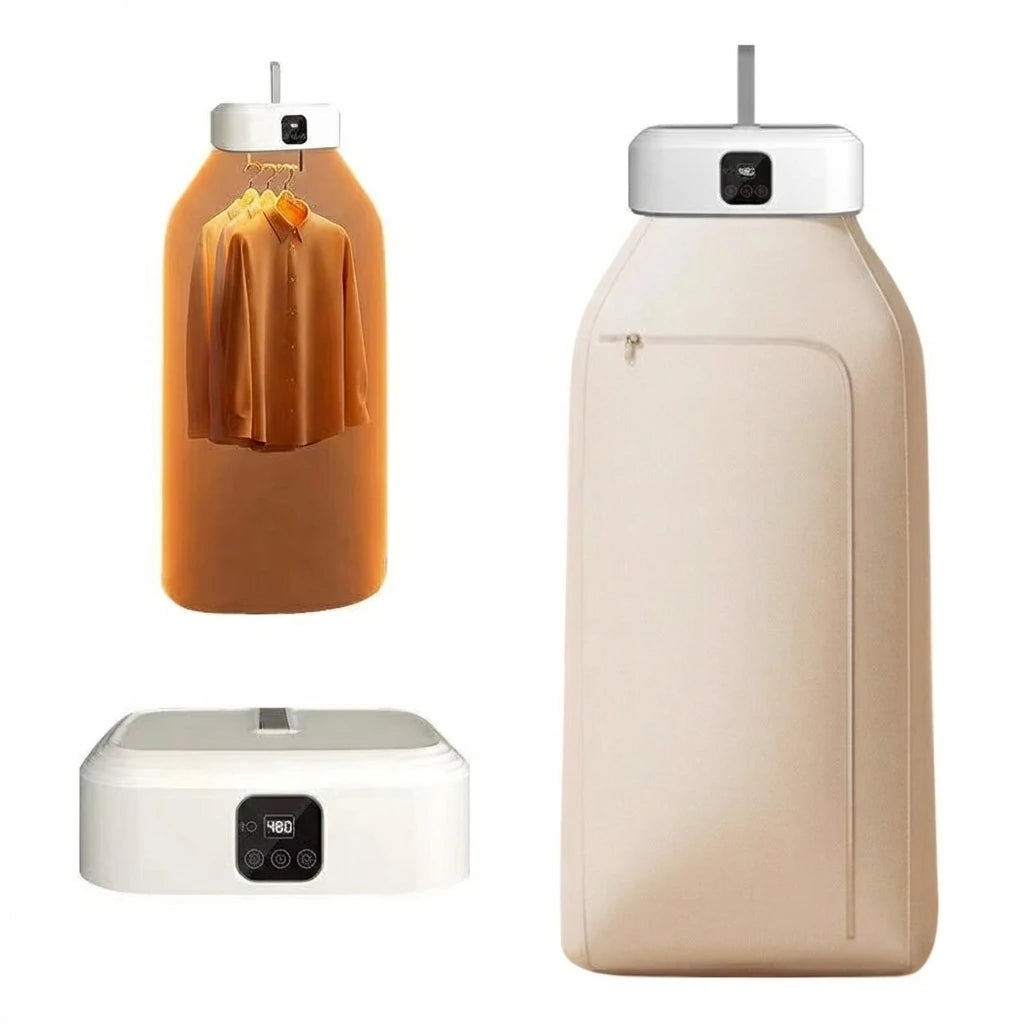 Electric Portable Clothes Dryer UV Sterilization Foldable Laundry Dryer Compact Folding Clothing Dryer