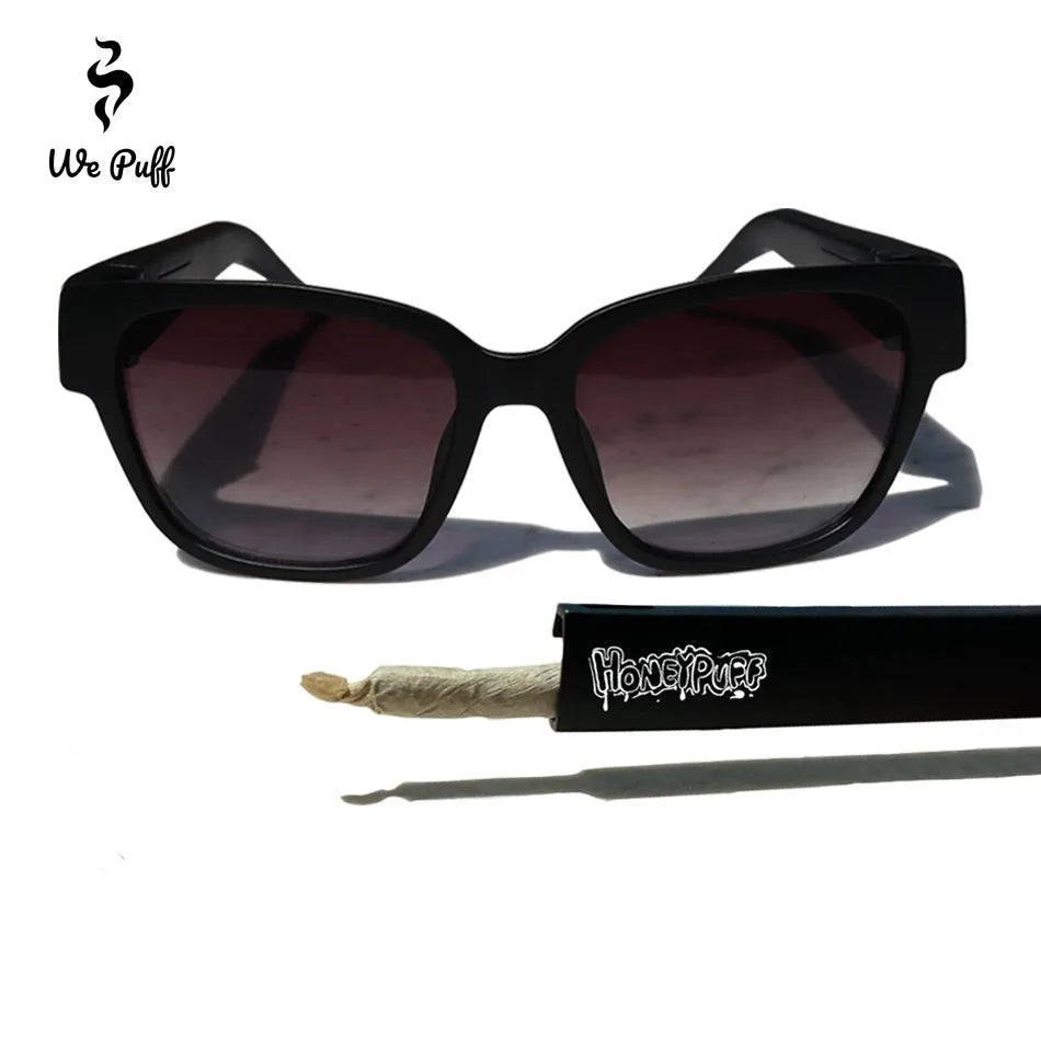 Sunglasses Hidden Tapered Cigarette Storage Tube Removable Glasses Holder Horn Tube Tobacco Box Smoking Pipe Accessories