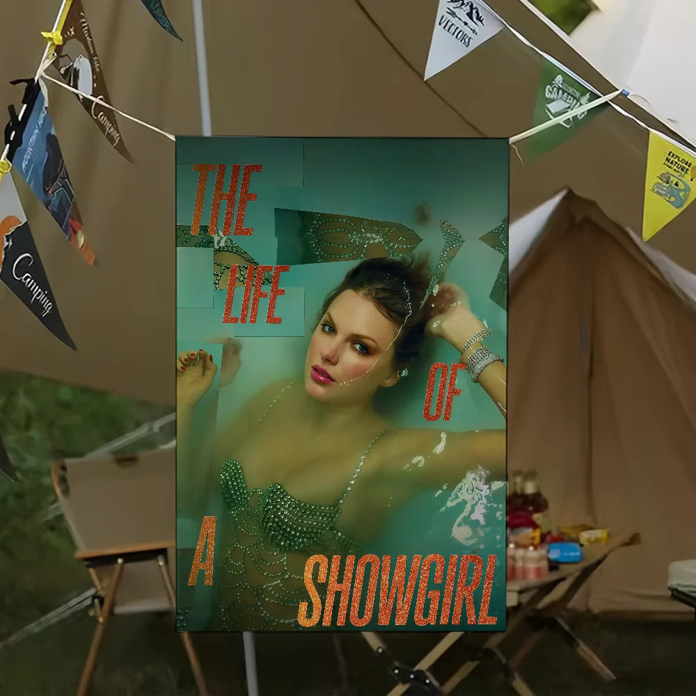 T-TaylorS The Life of a Showgirl flag For Living Room Home Dorm Decor Art Home Party Picnic Decor Banner