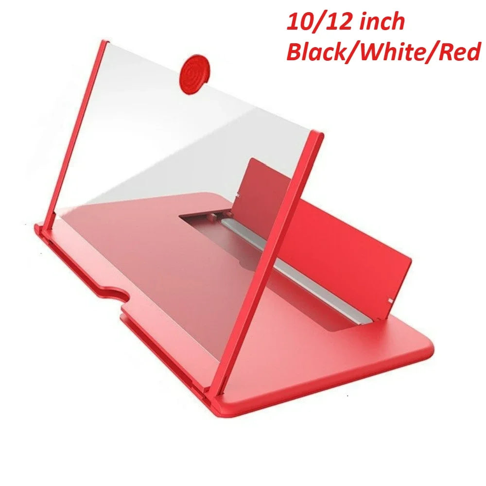 Mobile Phone Screen Amplifier 10/12 inch Multi Functional HD Amplifier HD Screen Magnifying Glass Anti Blue Light Eye Protection