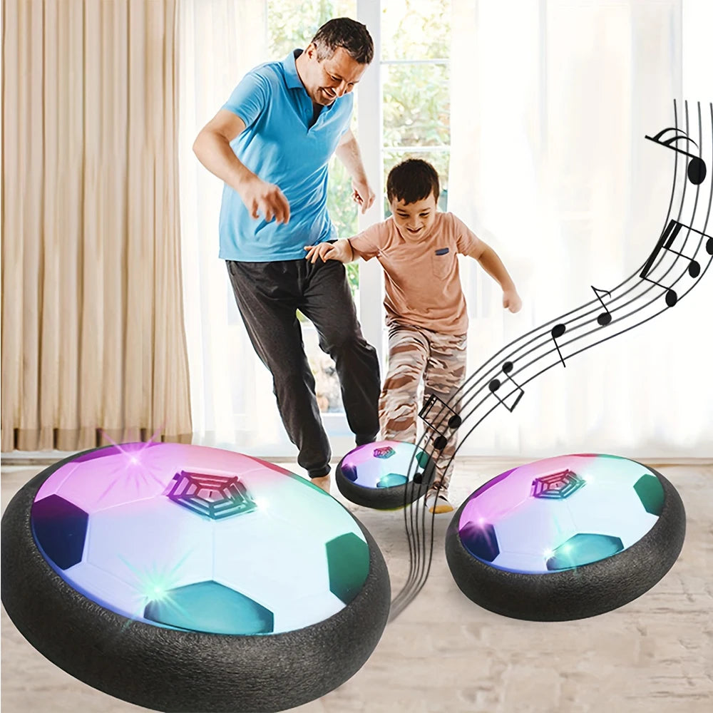 7″ Hover Soccer Ball Kids Toys, Electric Floating Football with LED Music, Soccer Ball Indoor Game for Children, Birthday Gift