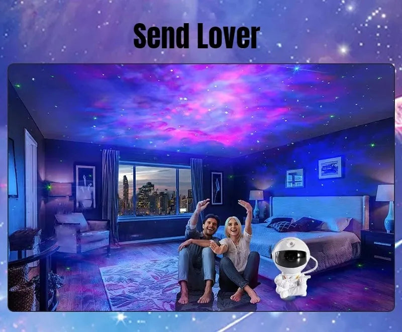 Dinosaur Egg Galaxy Projector with Remote Control Bluetooth Speaker LED Night Light Starry Sky Projection Light Children's Gift