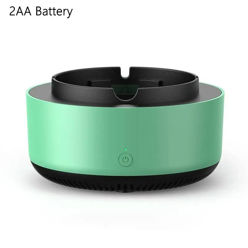 Smart Ashtray Air Purifier Remove Secondhand Smoke and Tobacco Odor Instantly Auto Ashtray Flame Retardant Cigarette Holder Box