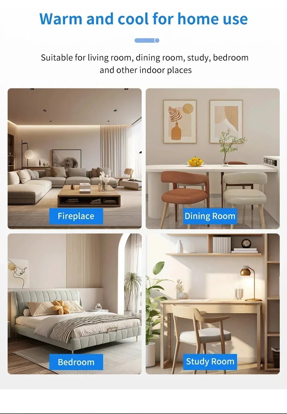 Rotatable 3in1 Ceiling Fan with Remote Control Lighting Lamp E27 Converter Base Lighting Base Bedroom Living Room ﻿Aromatherapy