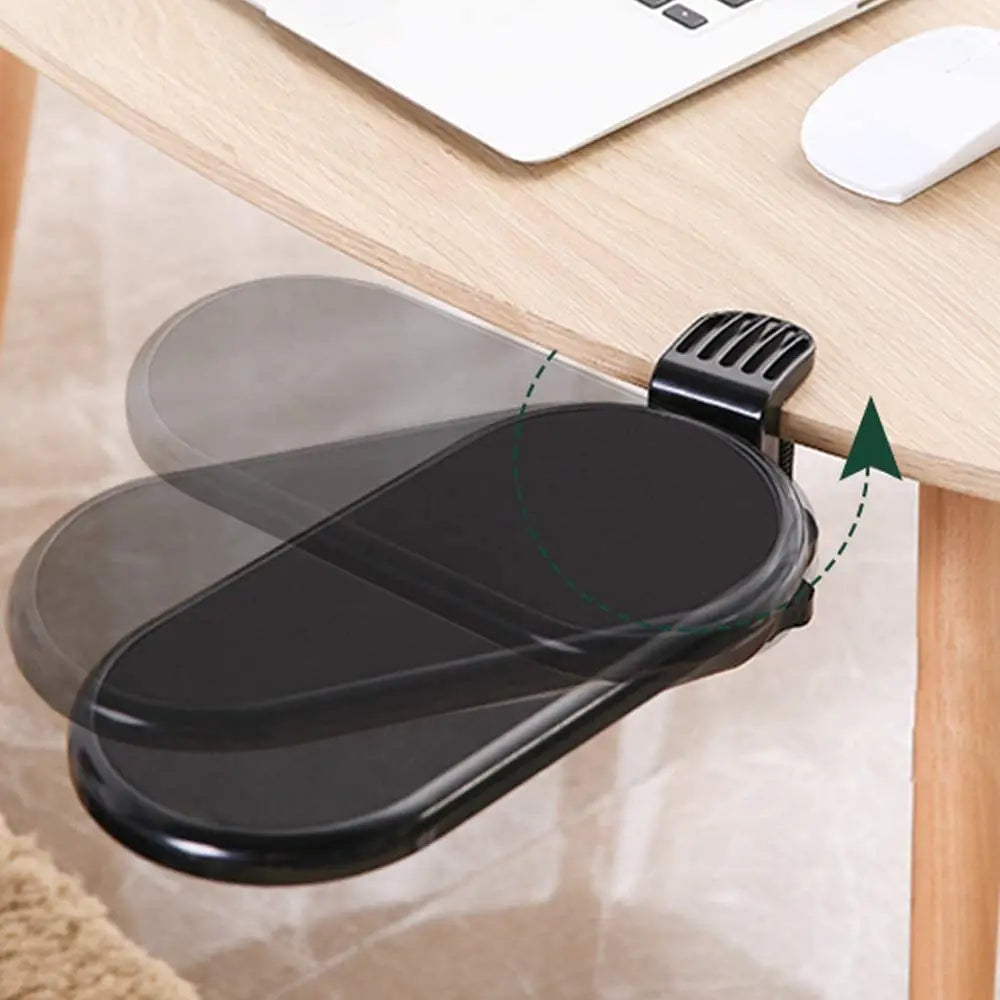 Computer Arm Rest For Desk Adjustable Ergonomic Wrist Rest Support For Keyboard Armrest Extender Rotating Mouse Pad Holder