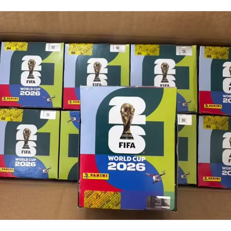In Stock Football Cards 2026 Panini FIFA World Cup Sticker Pack Panini Soccer Card Panini Cards Soccer Set Collection Gift