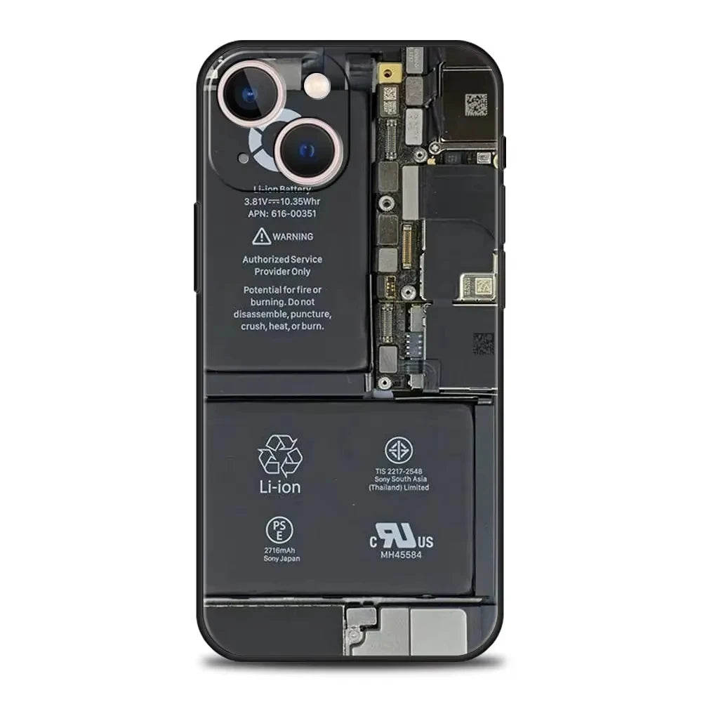 Vintage Tape Camera Gameboy Phone Case For iPhone Apple 17 16 15 14 13 12 11 Pro Max Mini 16E XR XS X XS Max Cover