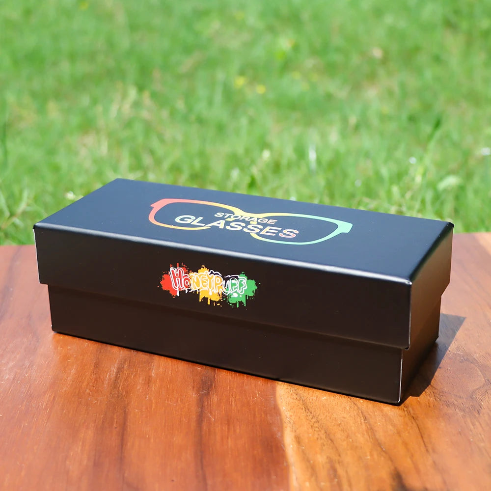Sunglasses Hidden Tapered Cigarette Storage Tube Removable Glasses Holder Horn Tube Tobacco Box Smoking Pipe Accessories