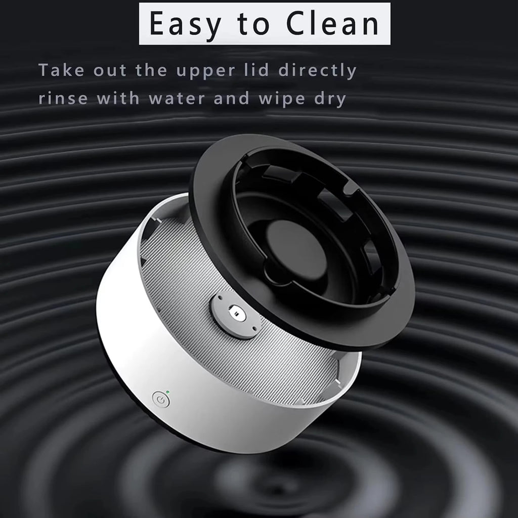 Smart Ashtray Air Purifier Remove Secondhand Smoke and Tobacco Odor Instantly Auto Ashtray Flame Retardant Cigarette Holder Box