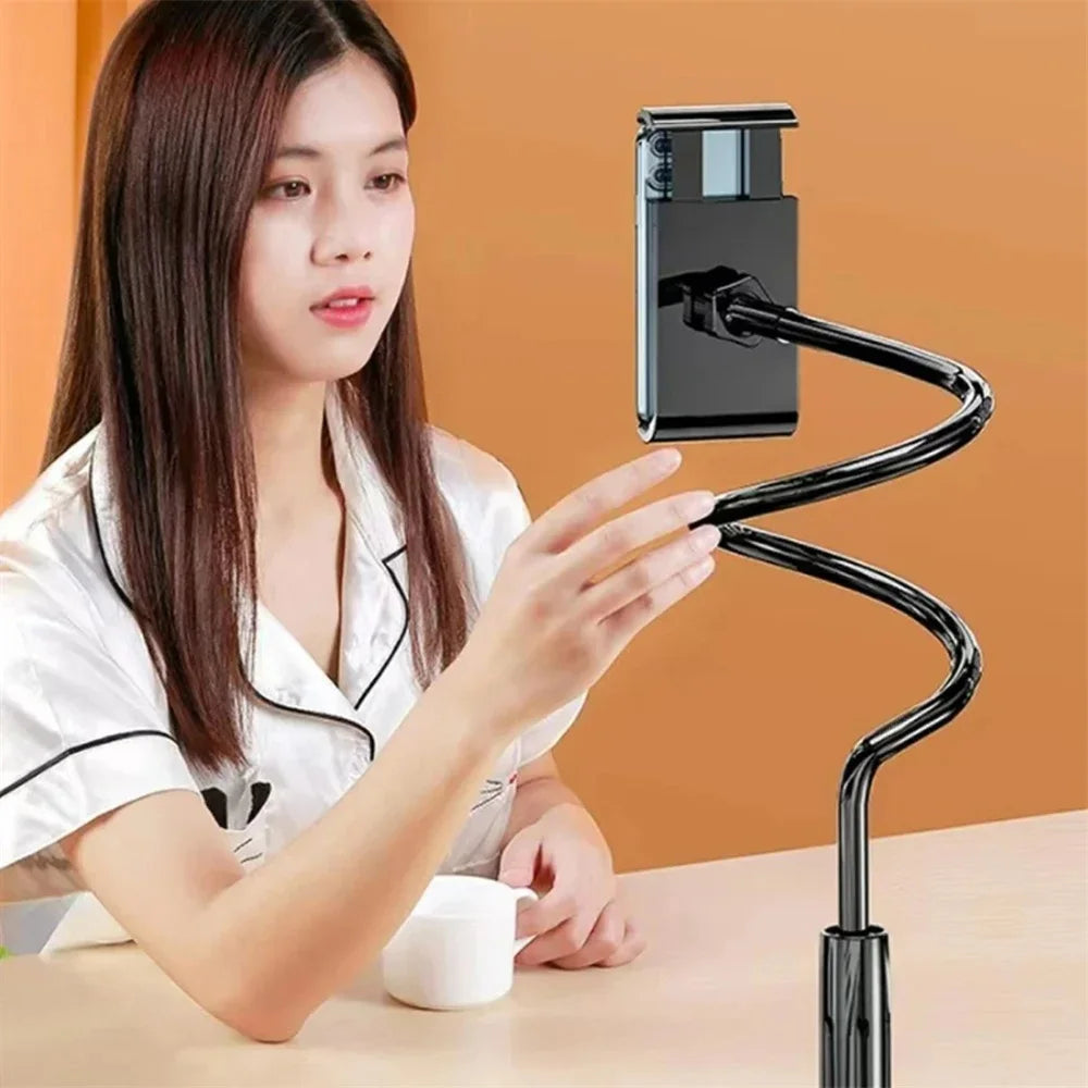 Universal 360° Adjustable Mobile Phone Holder Flexible Clip Stand Smartphone Holder Lazy Holder Bed Desktop Bracket Mount Stand