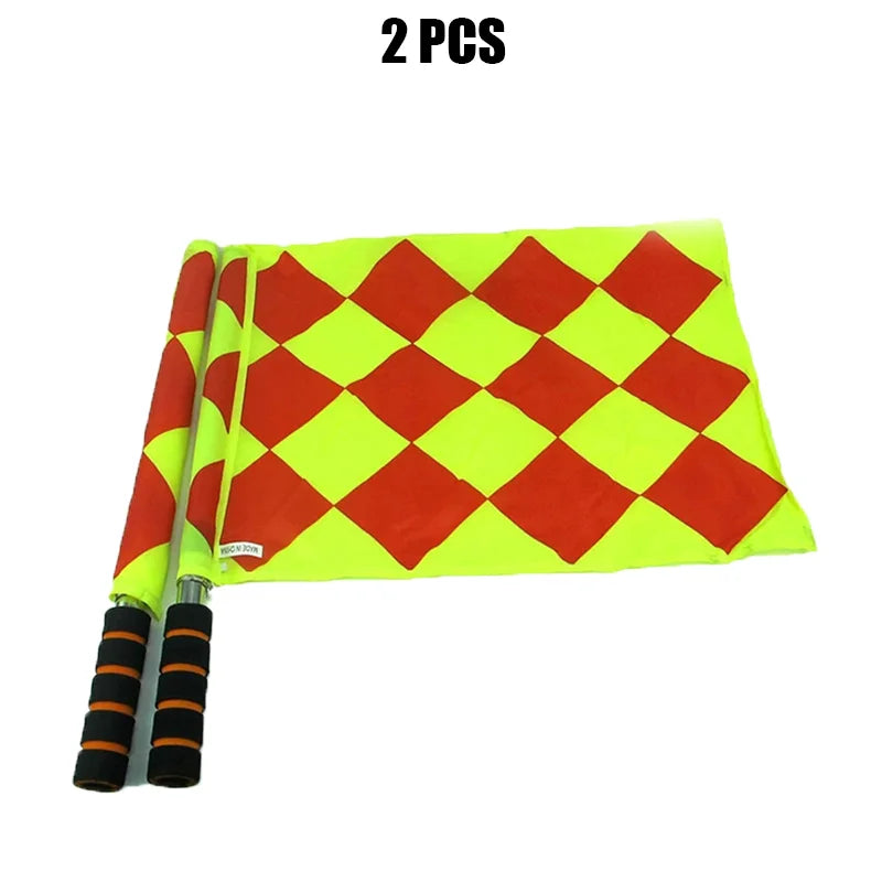2/4/8/16Pcs World Soccer Referee Flag Fair Play Sports Match Football Linesman Europe Flags Referee Equipment