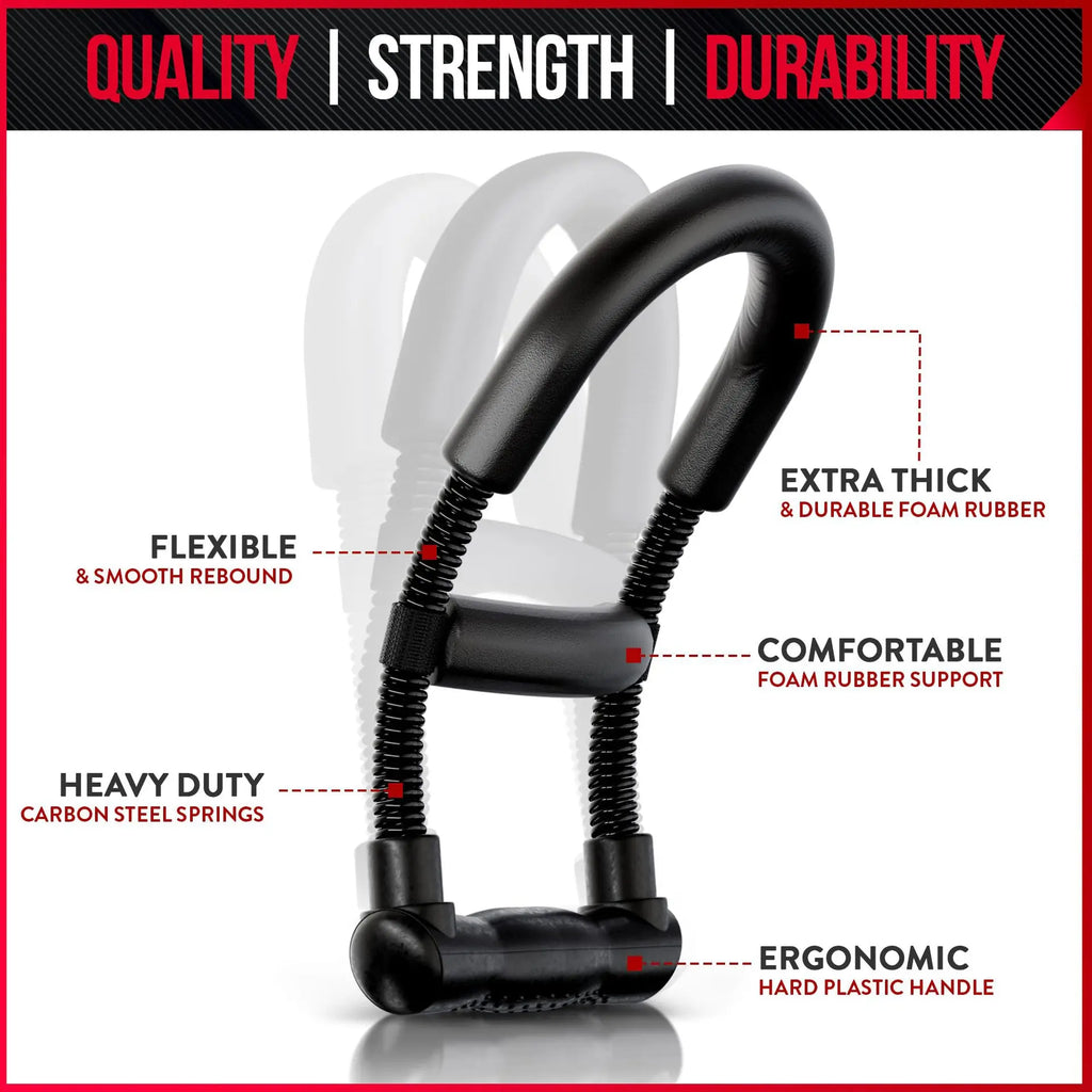 Wrist Muscles with Power Wrists Exerciser trength Training Arms Trainer Workout Equipments Handle