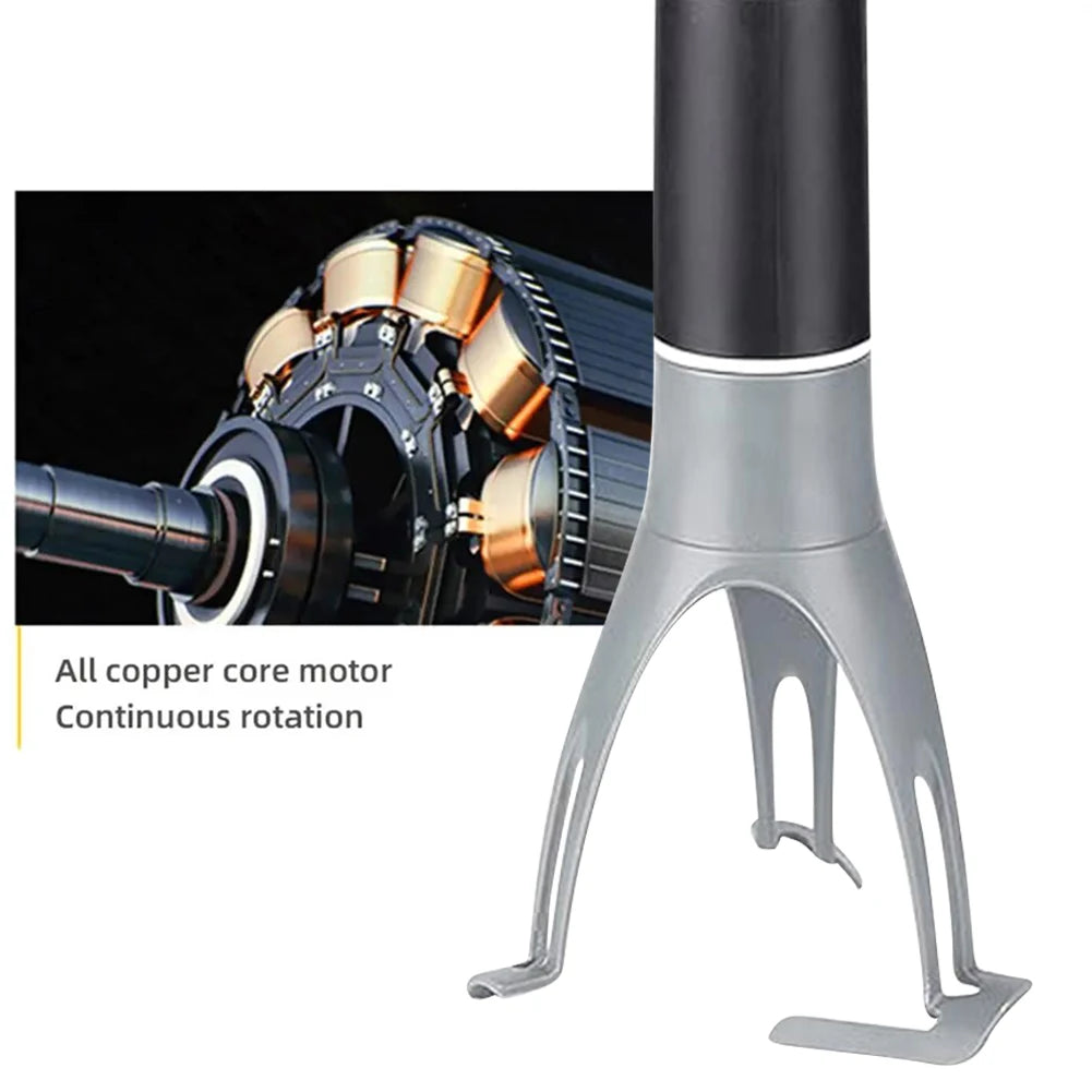 Triangle Pan Stirrer Automatic Egg Beater Multifunction Baking Flour Mixer Dishwasher Safe Battery Operated Kitchen Tools